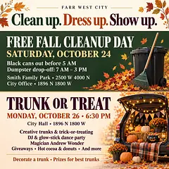 Clean up. Dress up. Show up.